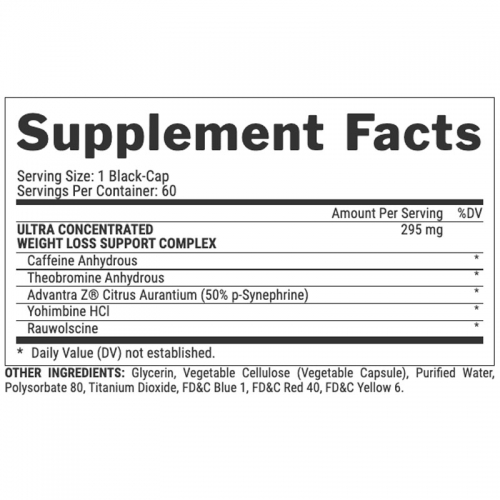 Lipo 6 Black Concentrado 60 capsulas